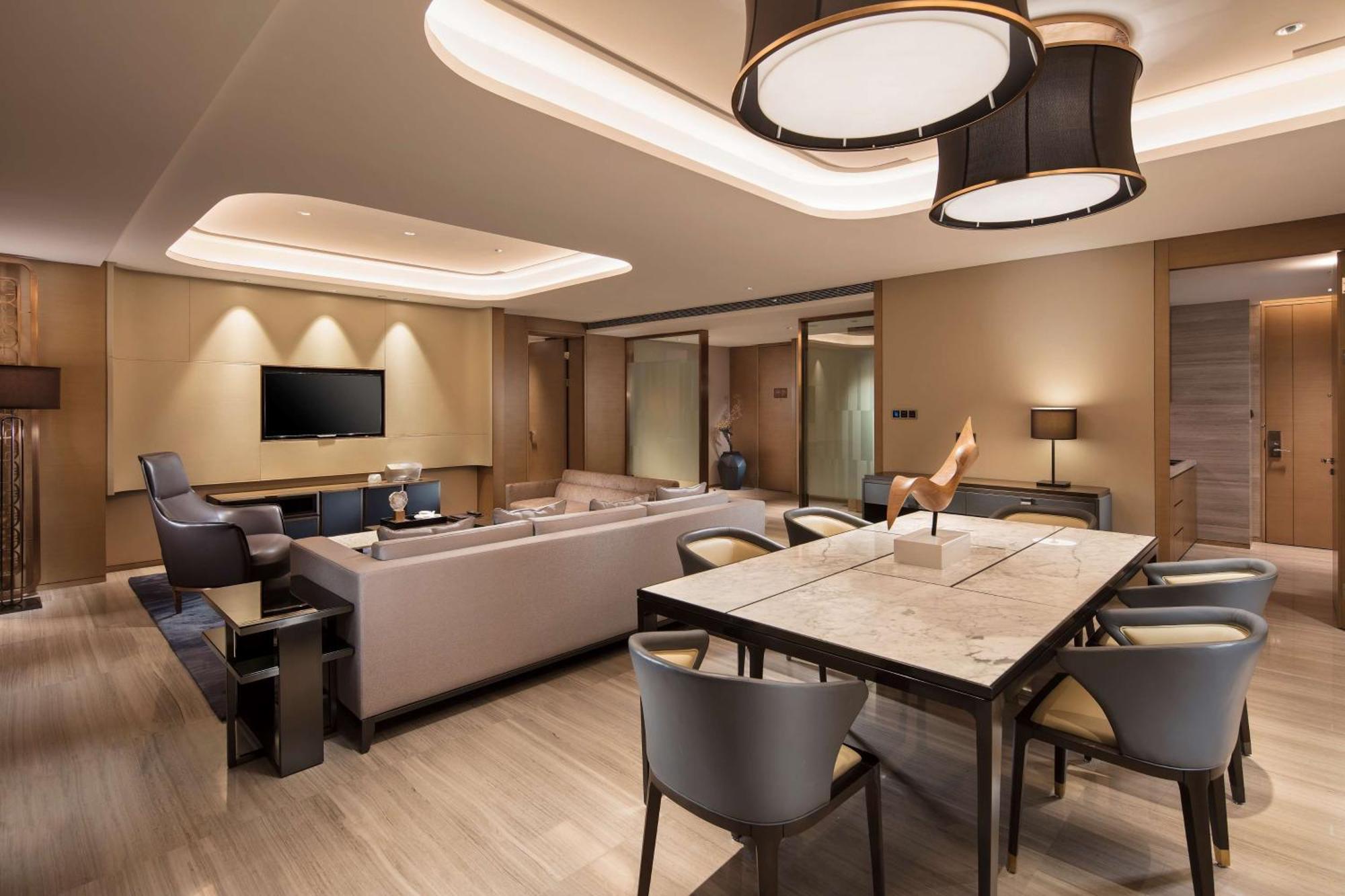 Hilton Jinan South Hotel & Residences Exterior foto