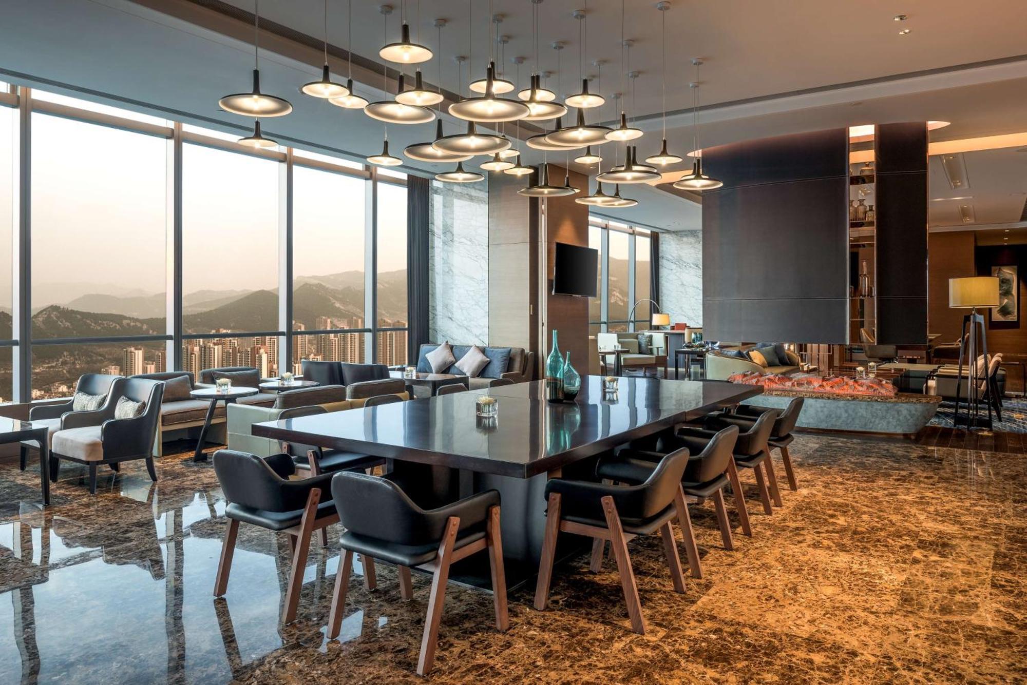 Hilton Jinan South Hotel & Residences Exterior foto