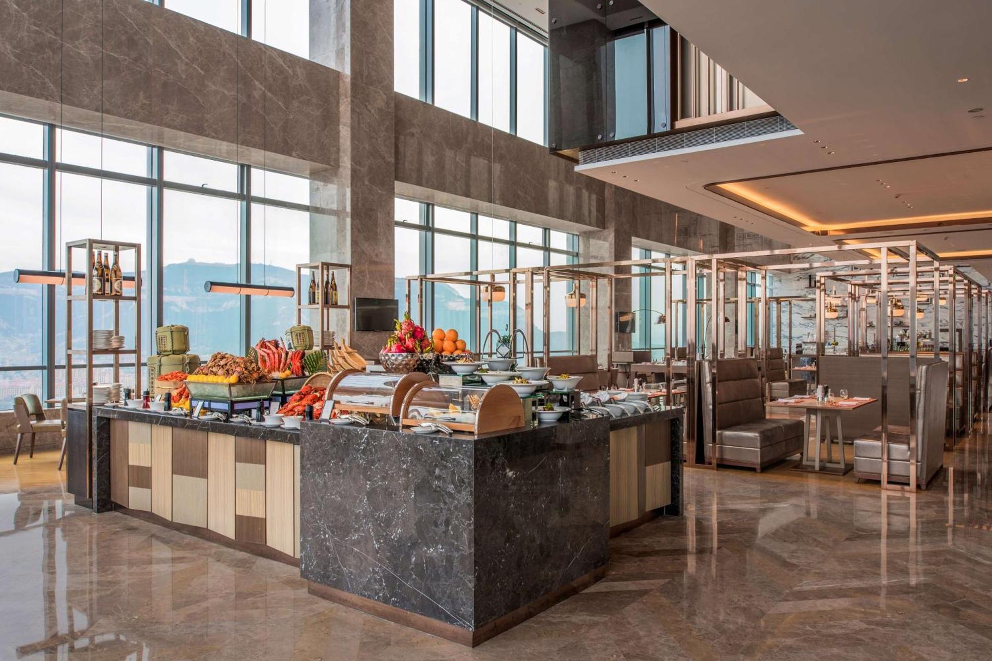 Hilton Jinan South Hotel & Residences Exterior foto
